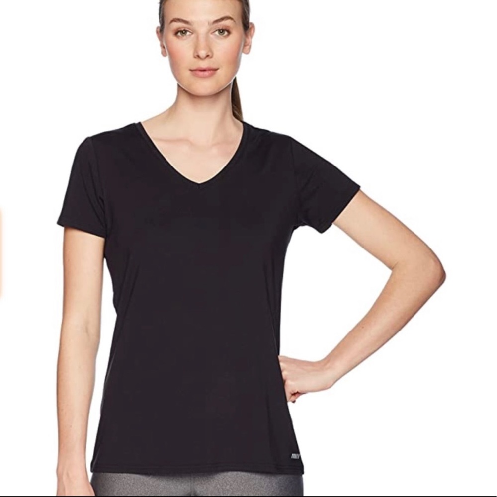 Amazon Essentials Athletic Top Women's Size XS Tech Stretch Crewneck Tee Shirt